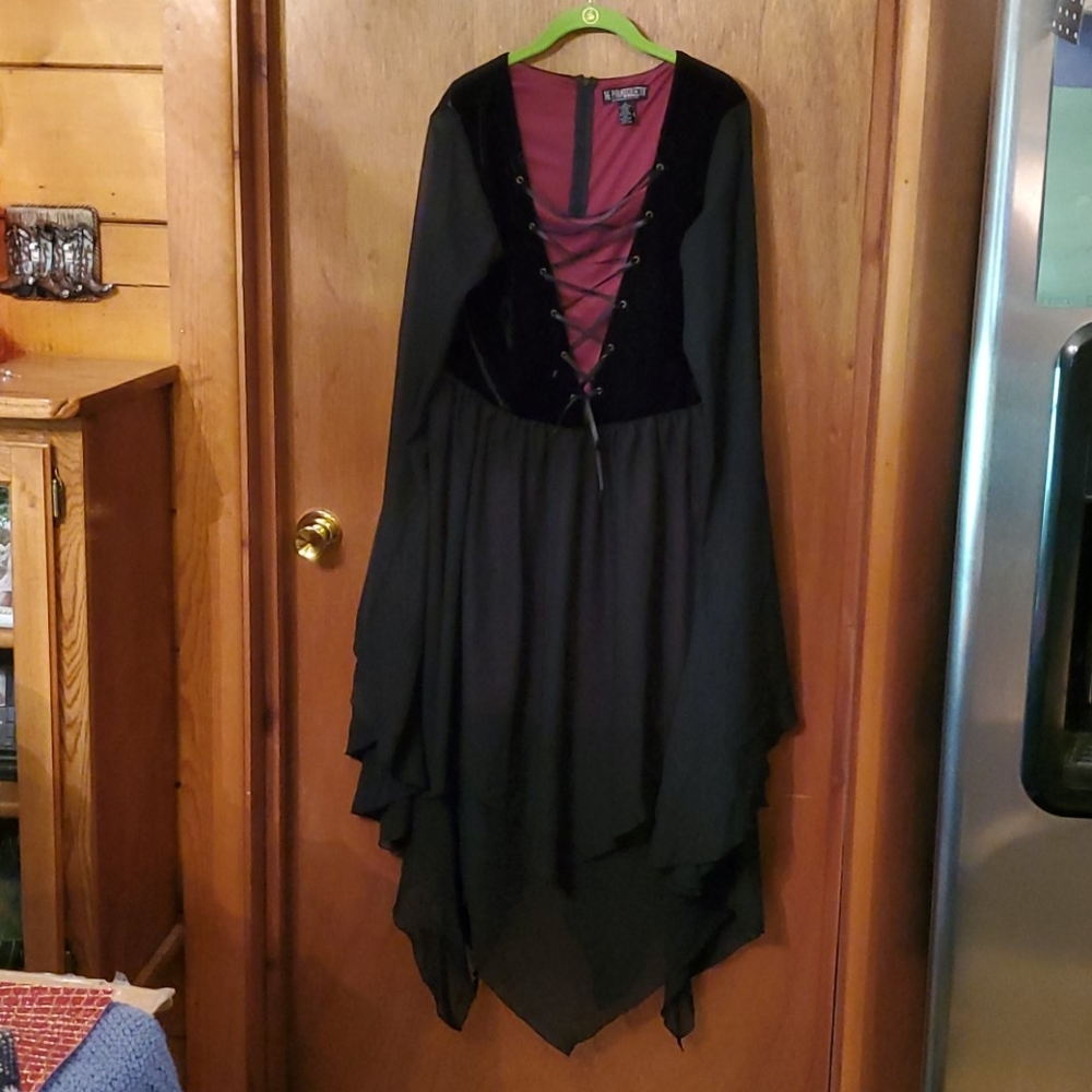 Medieval Black Dress